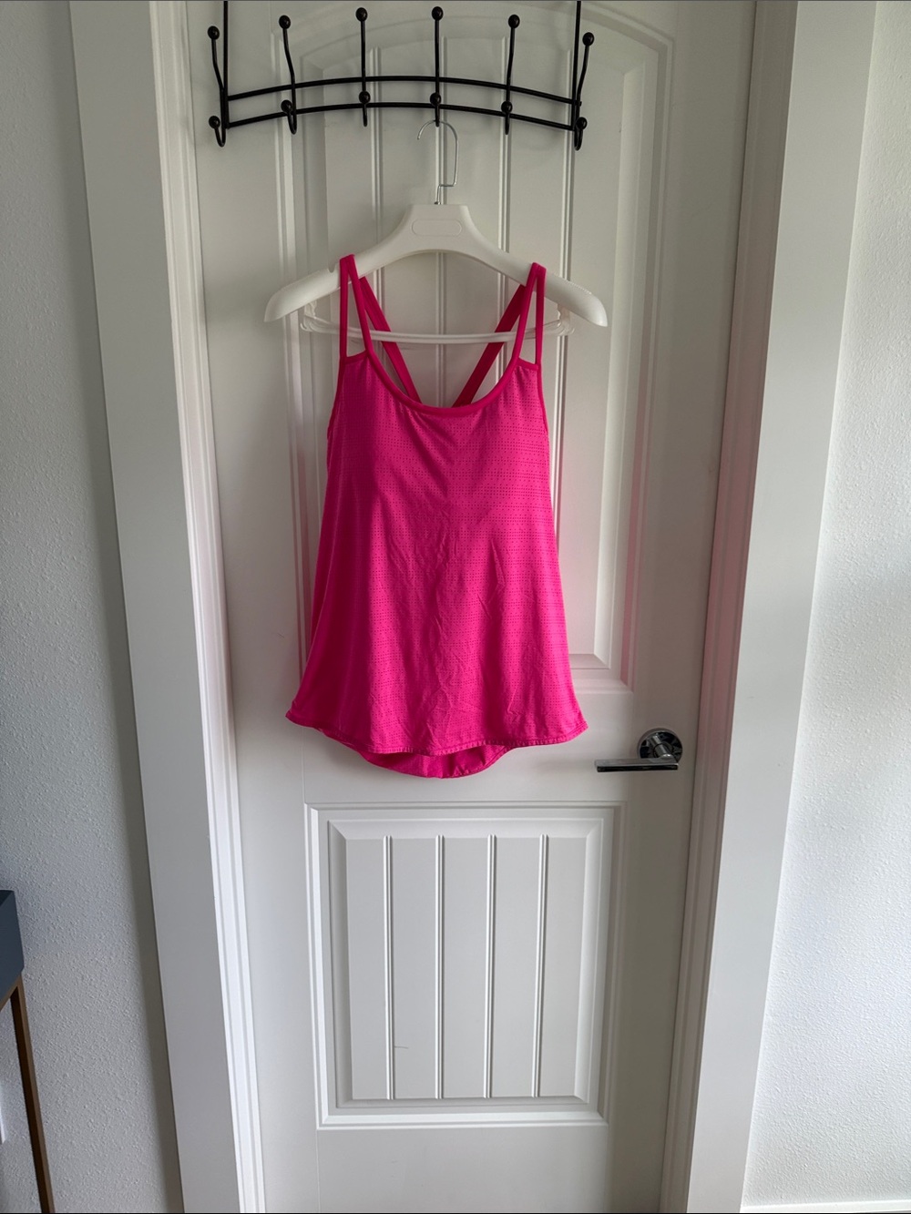 Athleta Hot Pink Double-Strap Tank Top